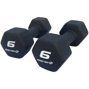 Neoprenhåndvægte par 1 - 10 kg Master Fitness