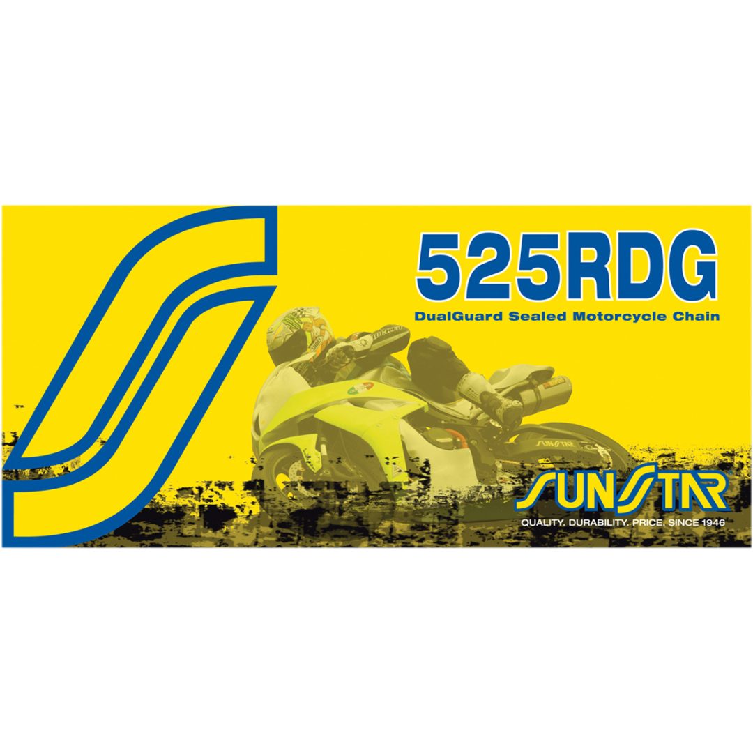 Nittlås X-Ring 525 RDG Stål SUNSTAR 525/X-Ring/RDG – billede 2