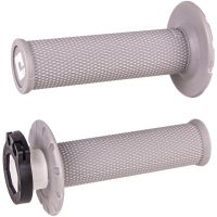 No-Waffle MX V2 Lock-On Grip Grey Soft ODI