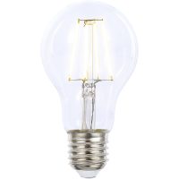Normal E27 4W LED filament 2700K, klar