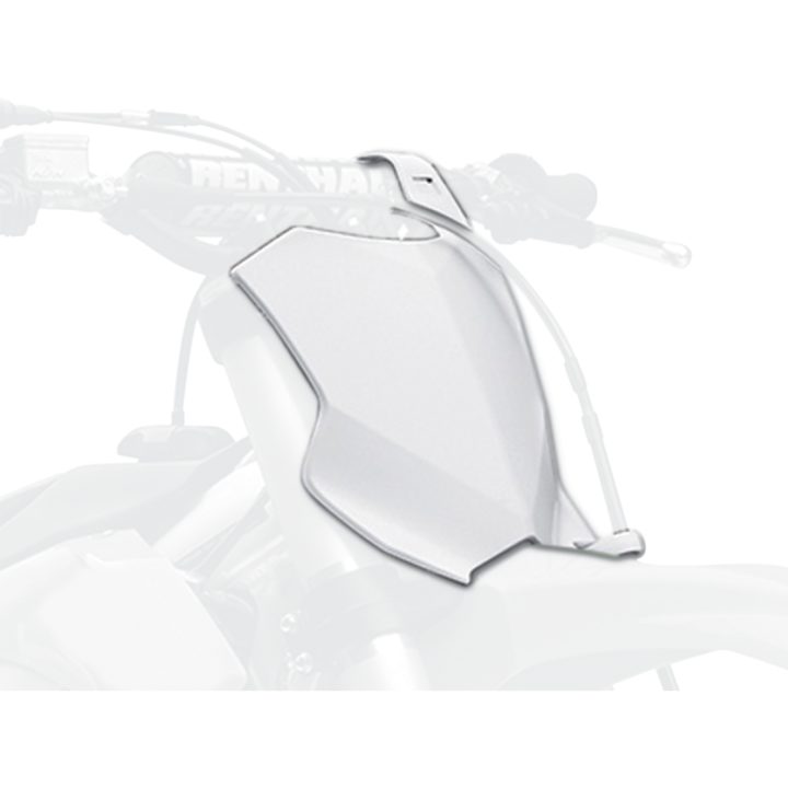 Nummerplade Polisport Hvid – billede 2