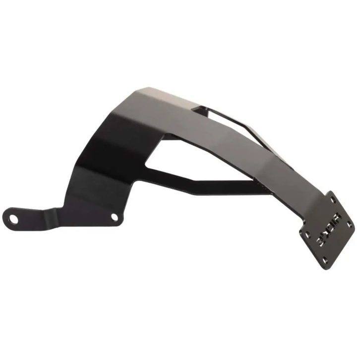 Nummerpladeholder Center Sort Mat RICK'S MOTORCYCLES – billede 2