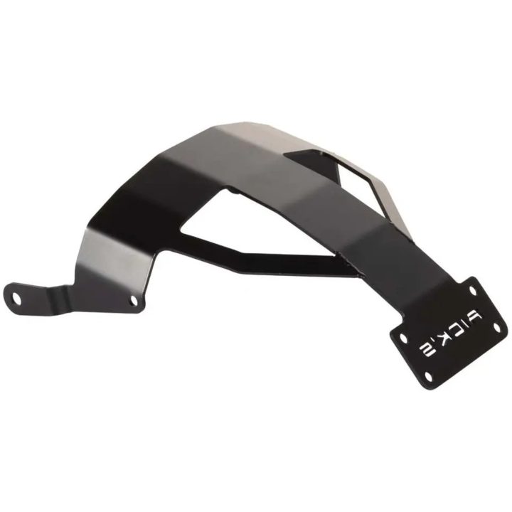 Nummerpladeholder Center Sort Mat RICK'S MOTORCYCLES – billede 3