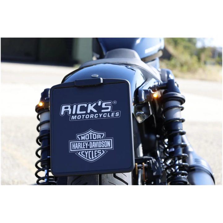 Nummerpladeholder Center Sort Mat RICKS MOTORSPORT – billede 4