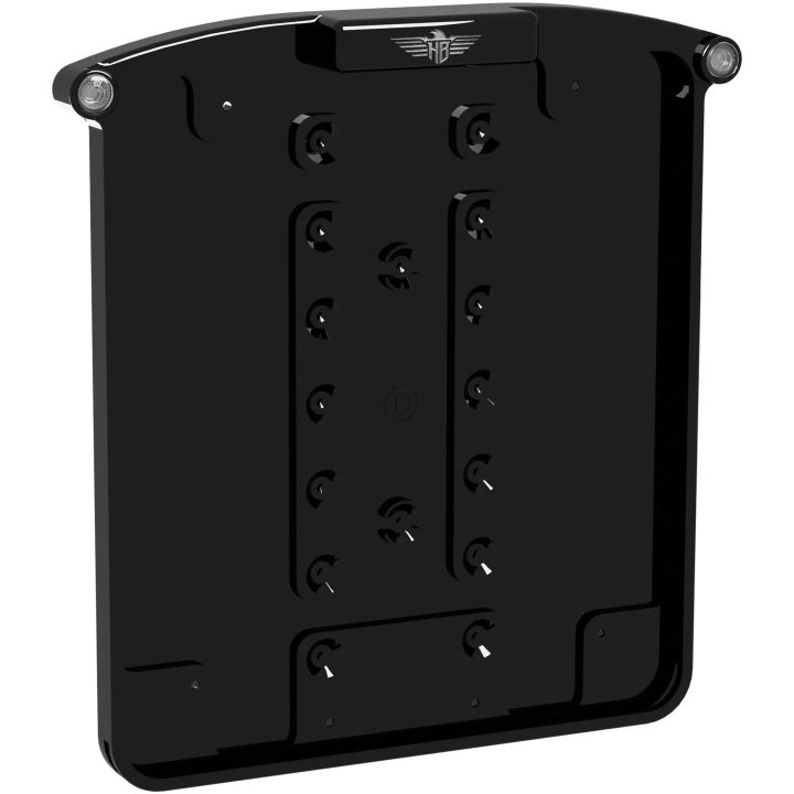 Nummerpladeholder Nano Rød/Gul/Sort HEINZ BIKES Baglygte/Nummerpladeholder – billede 5
