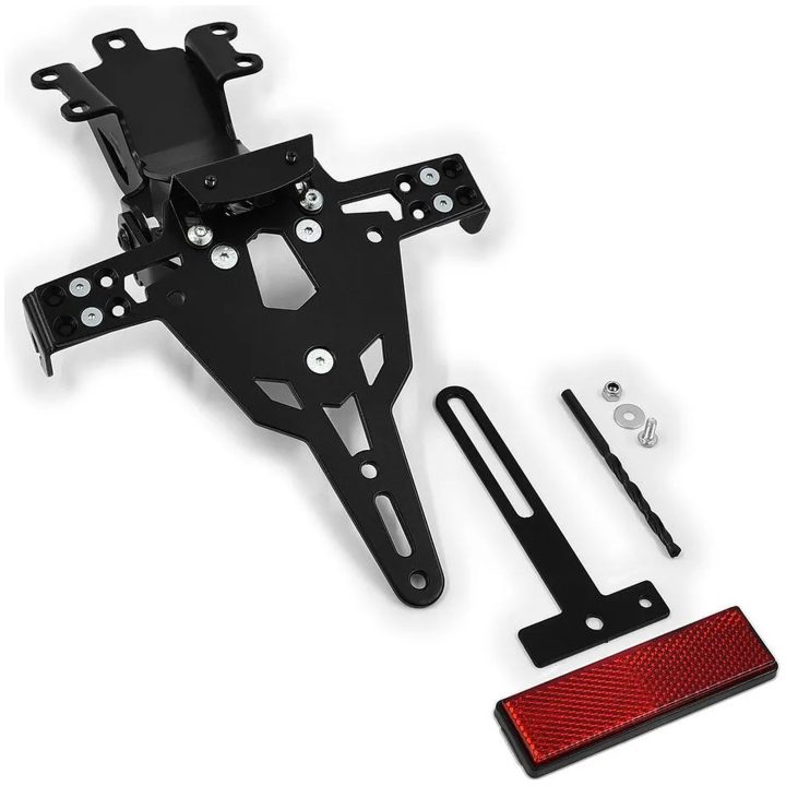 Nummerpladeholder Pro Type A Klar/Sort ZIEGER Nummerpladeholder
