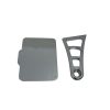 Nummerpladeholder Sidemonteret Hvid/Krom HEINZ BIKES Baglygte/Nummerpladeholder – miniature 2
