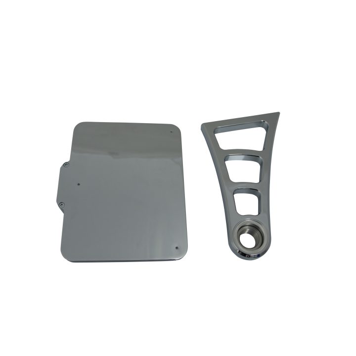 Nummerpladeholder Sidemonteret Hvid/Krom HEINZ BIKES Baglygte/Nummerpladeholder – billede 2