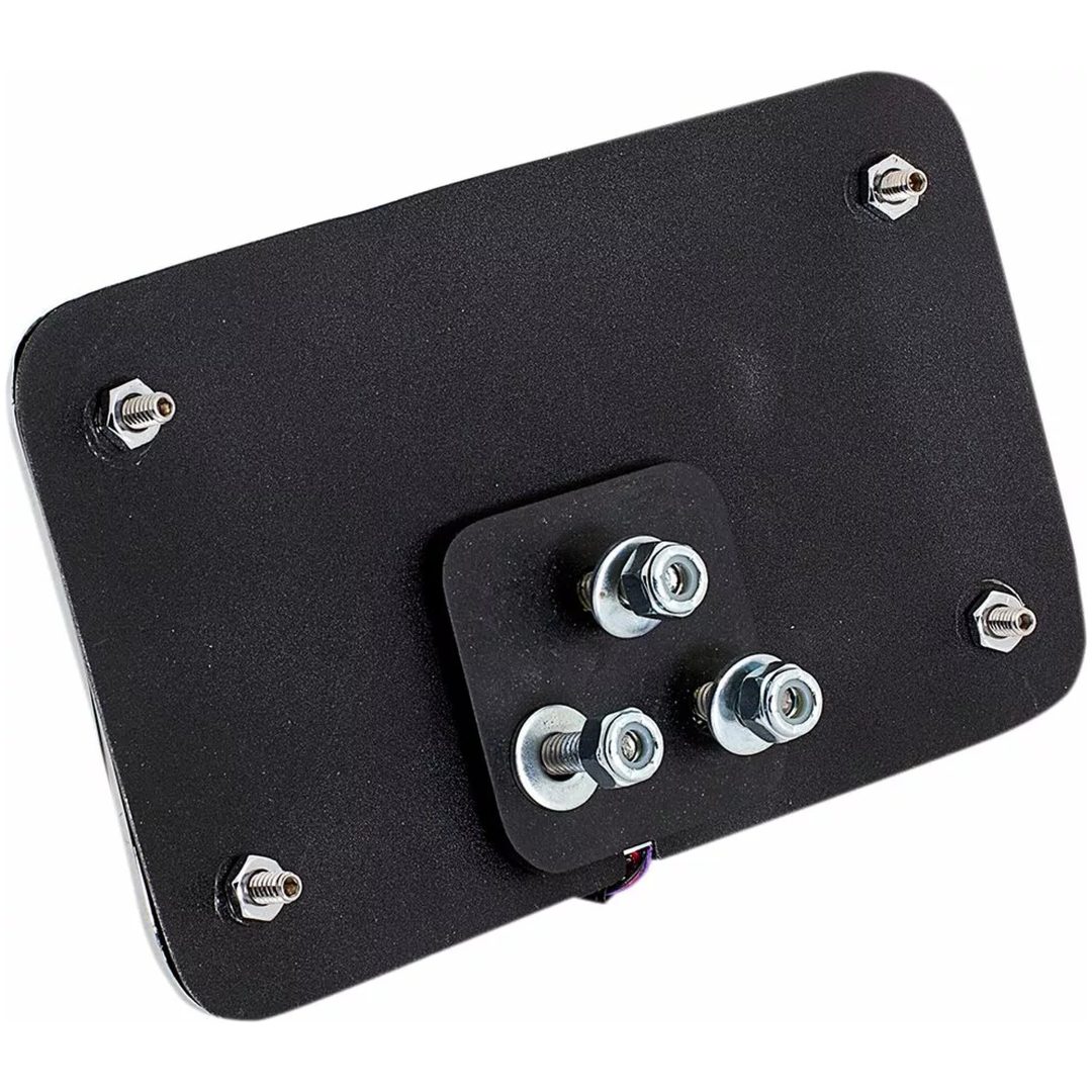 Nummerpladeholder Slick Signals Sort CYCLE VISIONS – billede 2