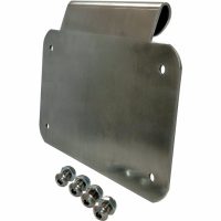 Nummerpladeholder Sort ALLOY ART