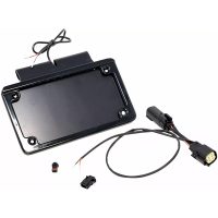 Nummerpladeholder Sort Anodiseret Aluminium NAMZ