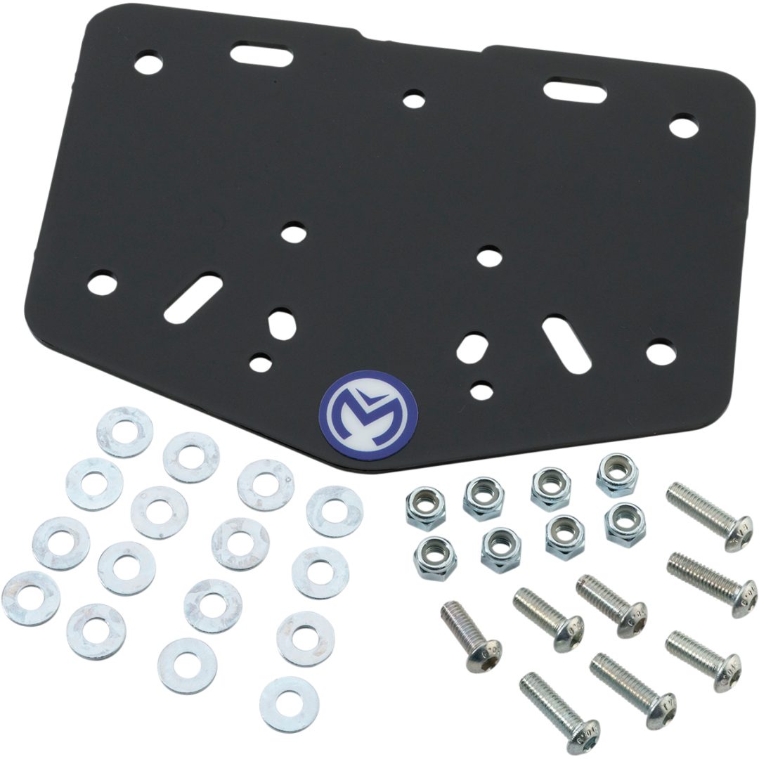 Nummerpladeholder Sort Plast MOOSE OFFROAD HARD-PARTS
