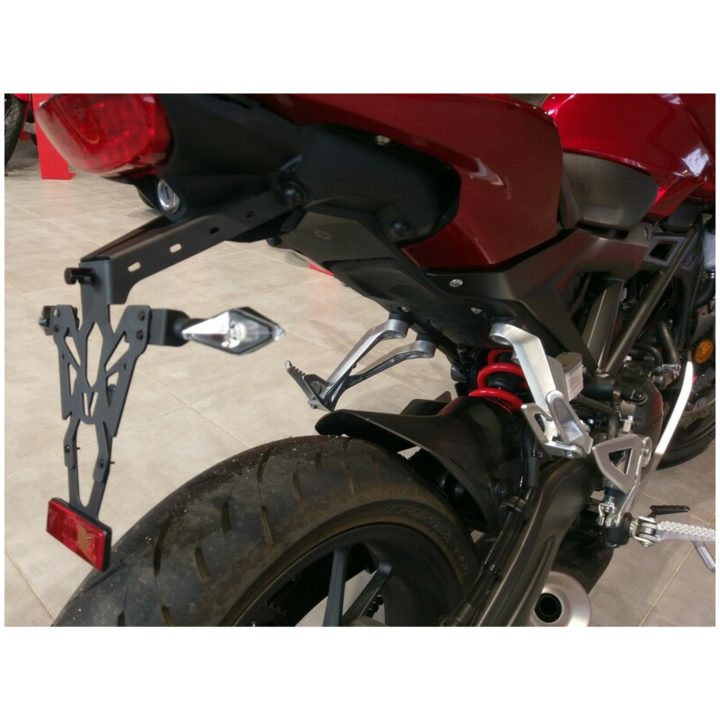 Nummerpladeholder Sort V PARTS Sort – billede 2