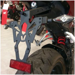 Nummerpladeholder Sort V PARTS