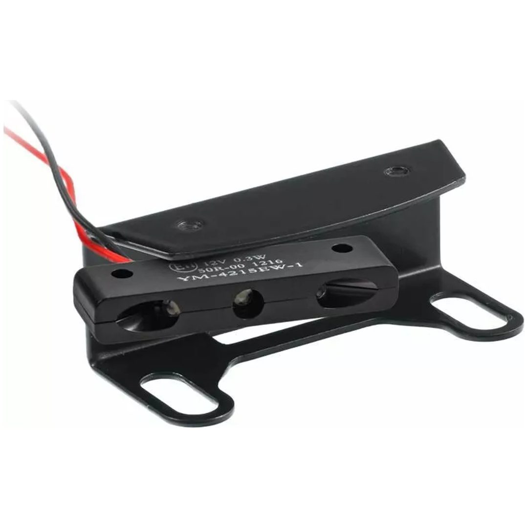 Nummerpladeholder Typ D Sort ZIEGER – billede 2