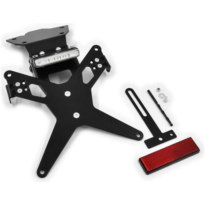 Nummerpladeholder Type E (de/It) Sort ZIEGER Nummerpladeholder