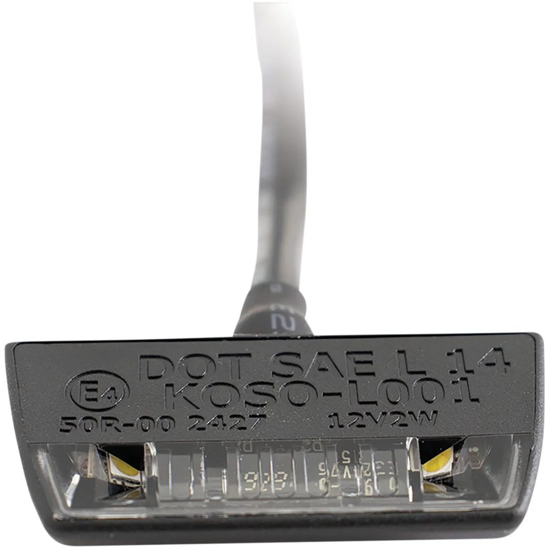 Nummerpladelygte Blade Led Sort KOSO NORTH AMERICA Lys – billede 3