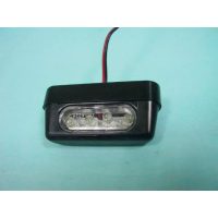 Nummerpladelygte Classic LED Sort Parts Europe