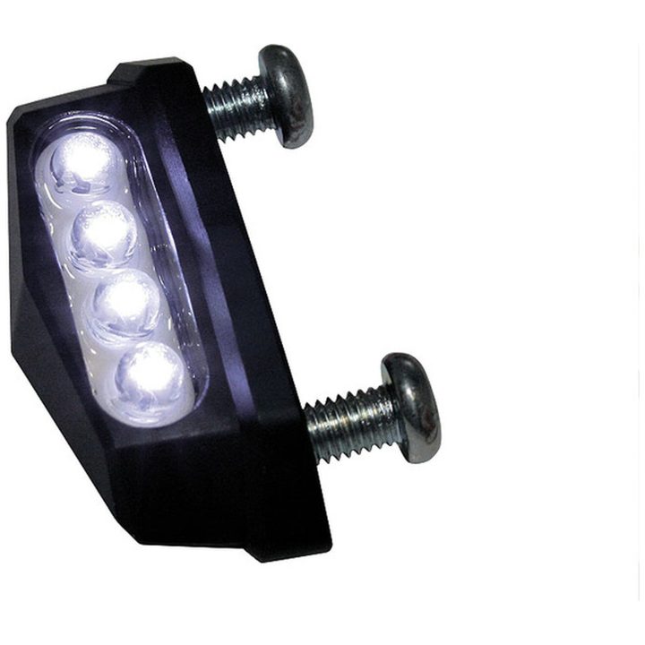 Nummerpladelygte Smart Quadro LED Sort E-mærket HIGHSIDER – billede 4