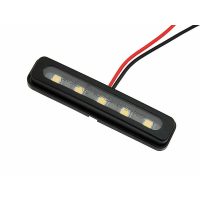 Nummerpladelygte Smd Klar/Sort PARTS EUROPE