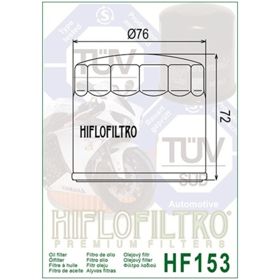 Olie filter MC Racing Hiflo Oljefilter HF153