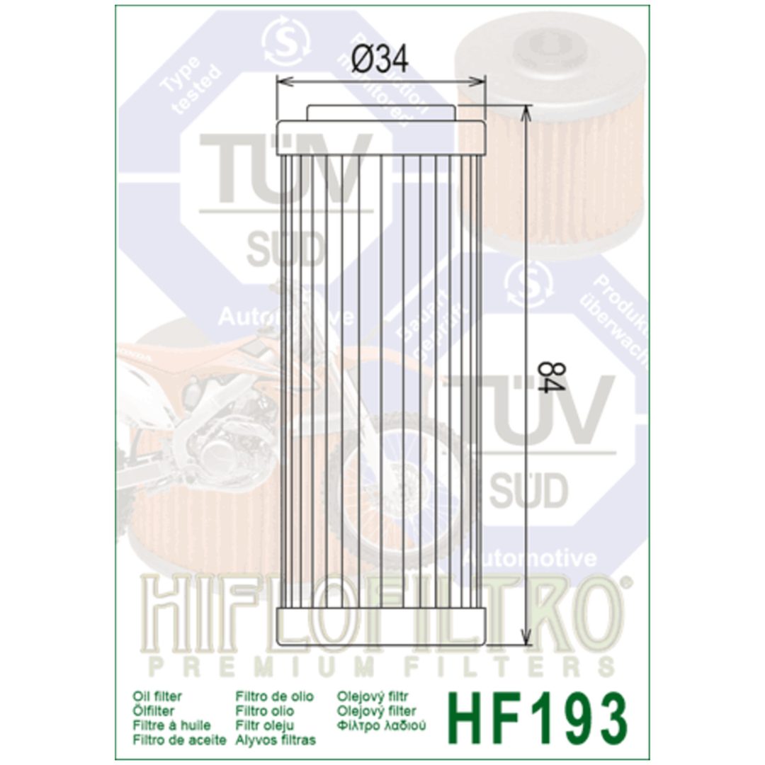 Oliefilter HIFLO – billede 2