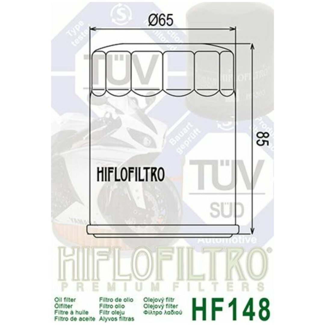 Oliefilter HIFLO HF148 – billede 3
