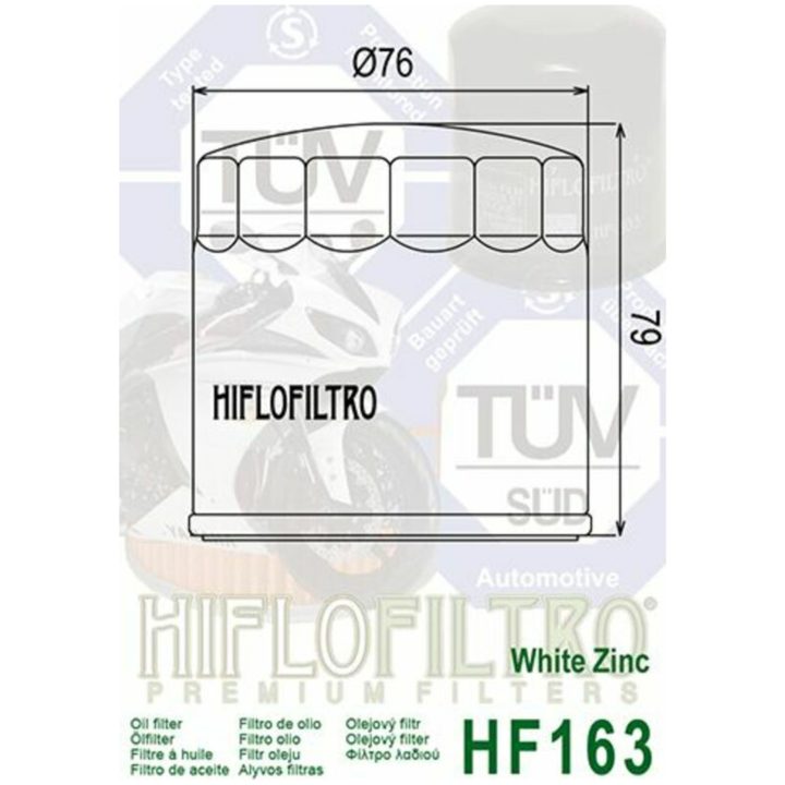 Oliefilter HIFLO HF163 – billede 2