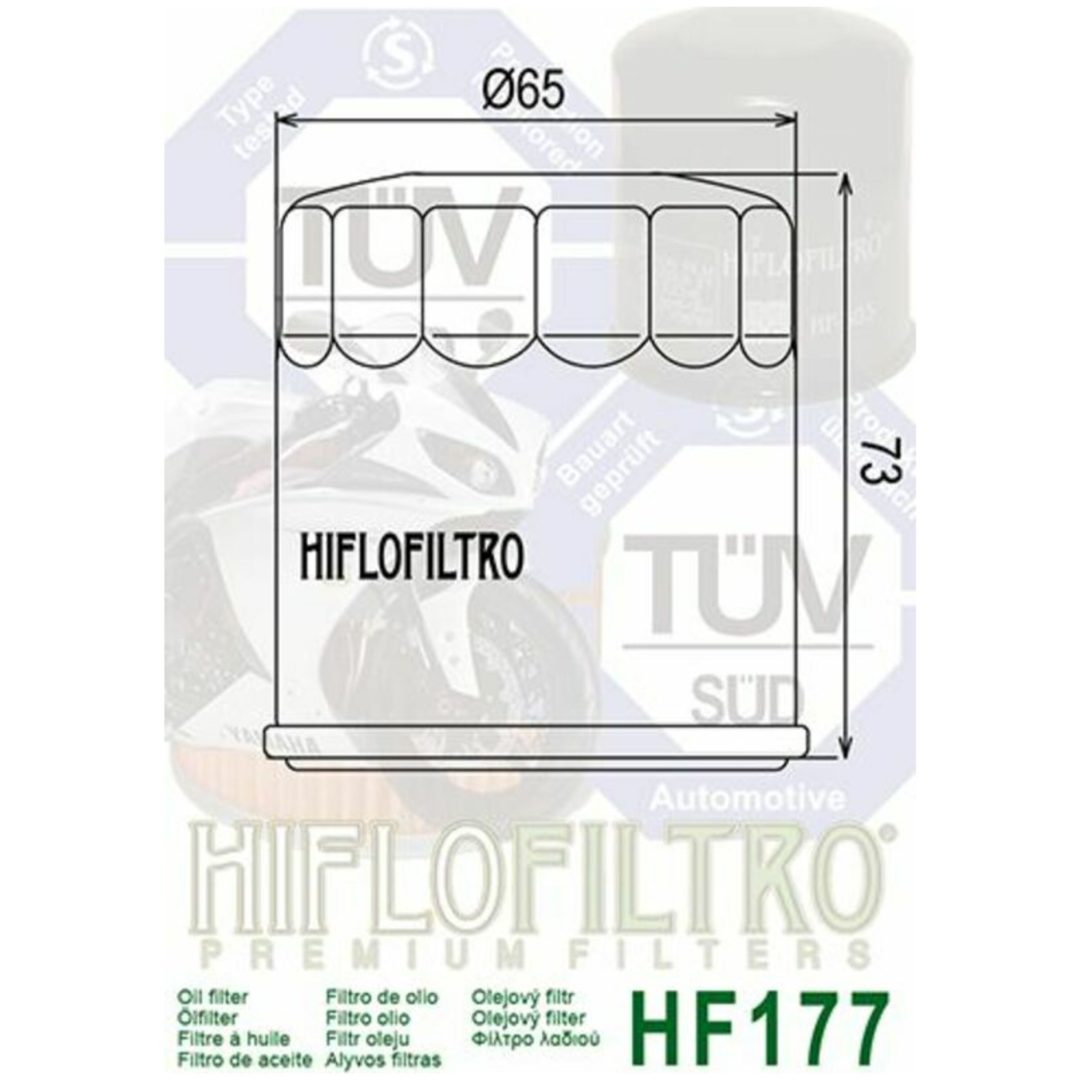 Oliefilter HIFLO HF177 – billede 2