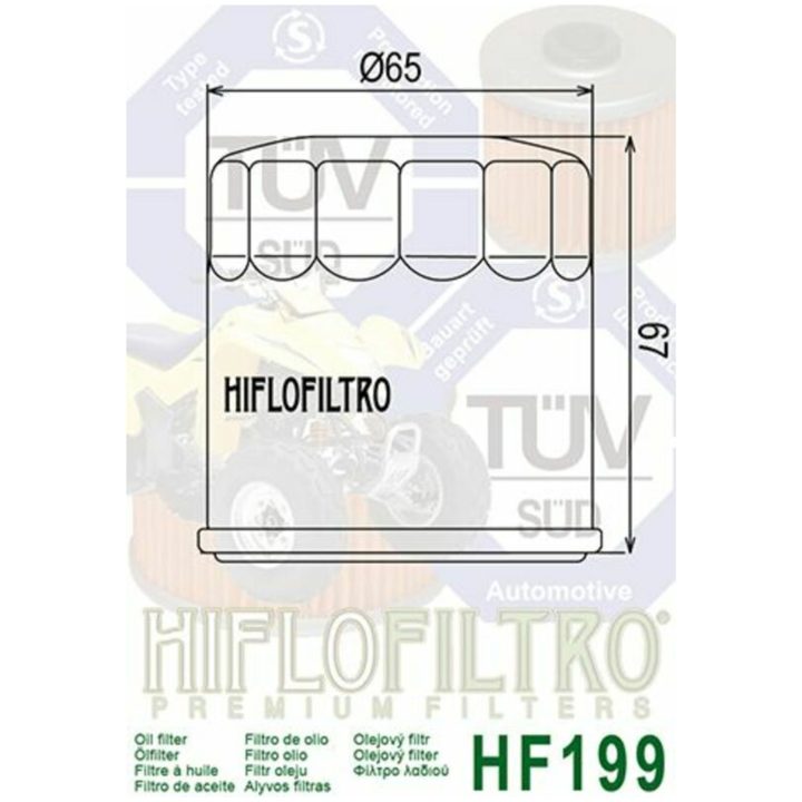 Oliefilter HIFLO HF199 – billede 2