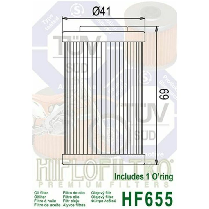 Oliefilter HIFLO HF655 – billede 3