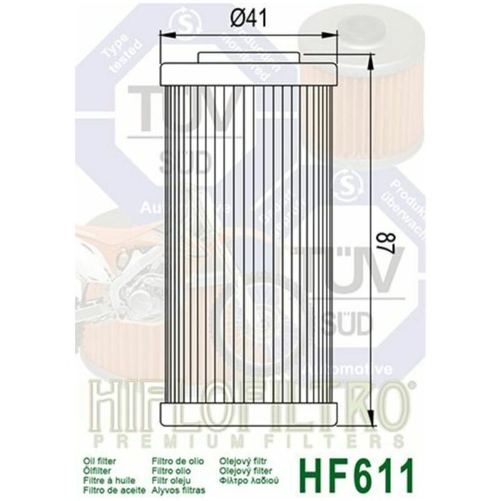 Oliefilter HIFLO Oljefilter HF611 – billede 3
