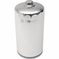 Oliefilter Spin-on Sølv/krom DRAG SPECIALTIES