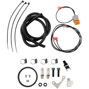 Oliekøler 10-rækker Sort/orange/sølv JAGG OIL COOLERS