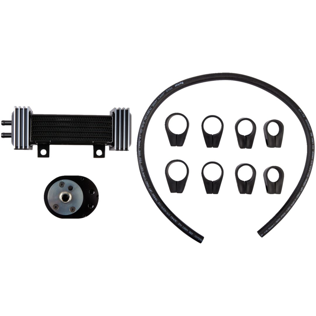 Oliekøler Deluxe Sort JAGG OIL COOLERS