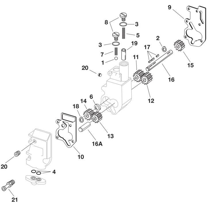 Olietryksventilplunger EASTERN MOTORCYCLE PARTS – billede 3