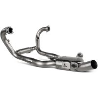 Optional Header (Titanium) BMW R 12 nineT / R 12 / R 12 S 2024-2025 Akrapovic