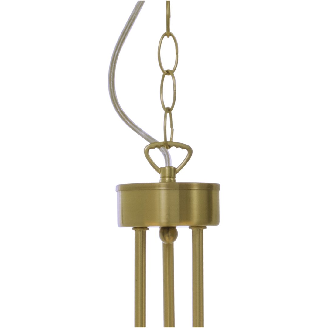 Orfeus Loftlampe, Mat Messing ANETA HOME Sokkel E14 Mat Messing /Opalhvid – billede 2