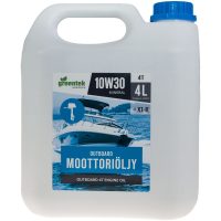 Outboard 10W30 4L motorolja utombordare (3) Greentek