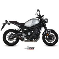 Oval Full Exhaust System - Carbon Mivv
