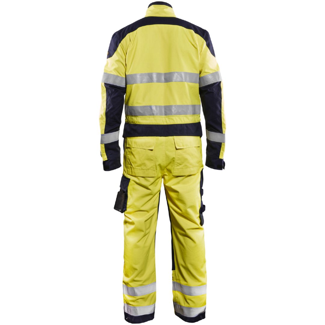 Overall 60891512 Hivisgul / Marine BLÅKLÄDER OVERALL 60891512 GUL/MAR 46 – billede 2