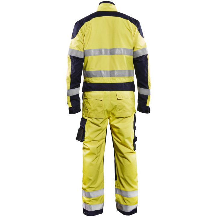 Overall 60891512 Hivisgul / Marine BLÅKLÄDER OVERALL 60891512 GUL/MAR 46 – billede 2