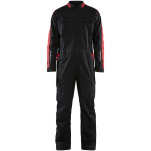 Overall 61441832 Sort / Rød BLÅKLÄDER