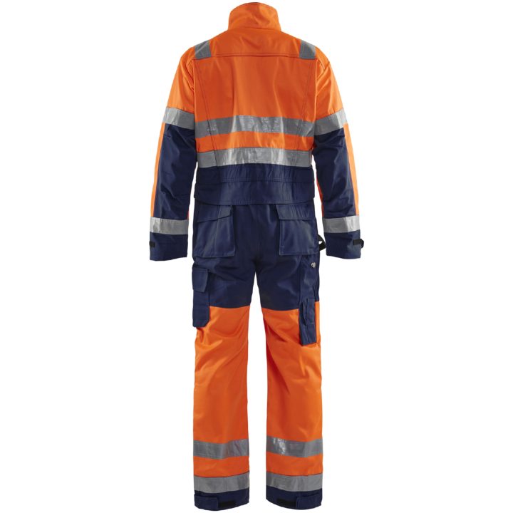 Overall 63731804 Hivisorange / Marine BLÅKLÄDER Overall 63731804 ORANGE/MA 46 – billede 2