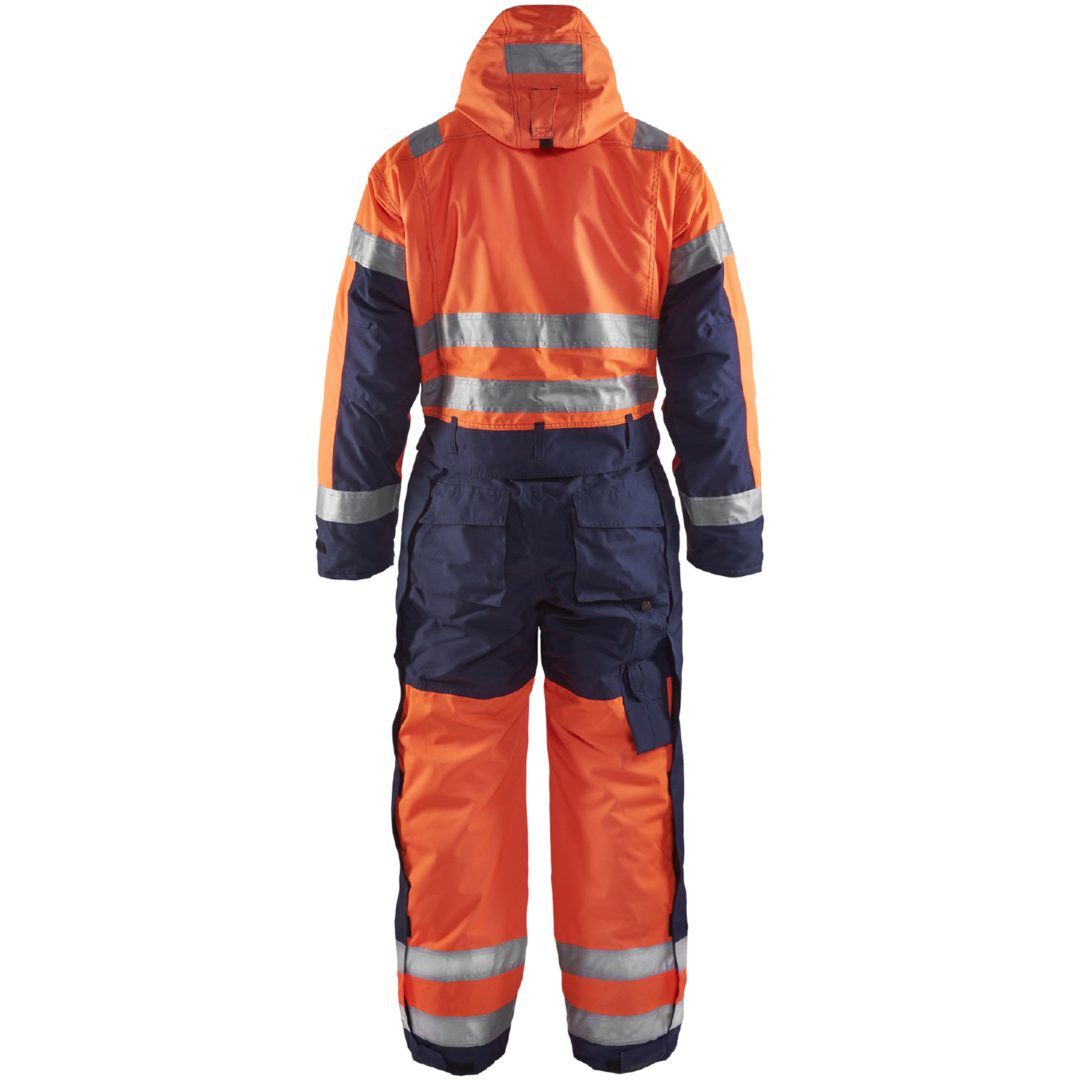 Overall 67631977 Hivisorange / Marine BLÅKLÄDER OVERALL 67631977 ORANGE/MA 46 – billede 2
