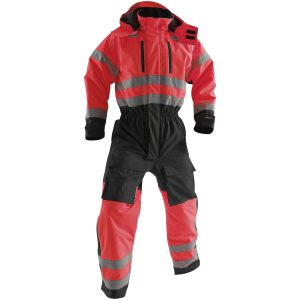 Overall 67631977 Hivisrød / Sort BLÅKLÄDER