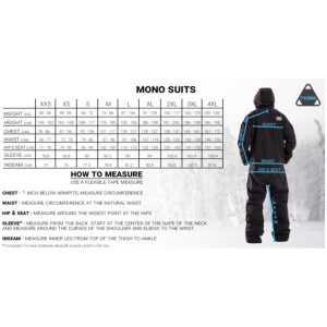 Overall Mono Suit Tiro v2 Jet Black Foret Tobe