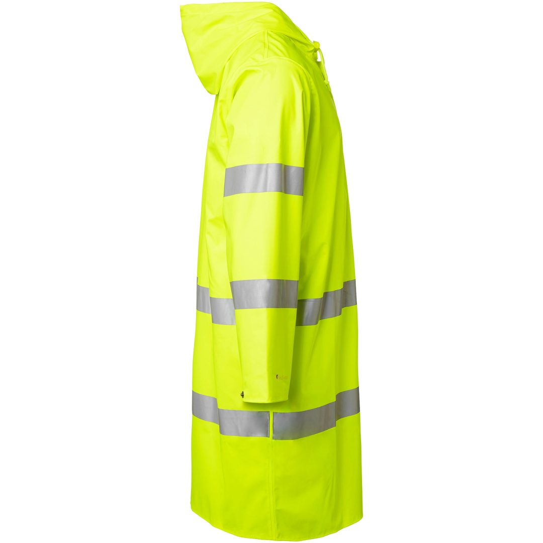 Overdel Regnfrakke Varsel Fluorescerende Gul Top Swede XS – billede 2