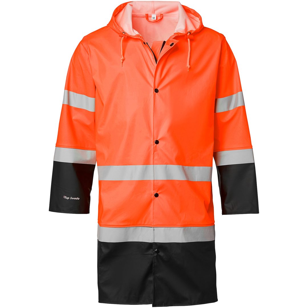 Overdel Regnfrakke Varsel Top Swede XS