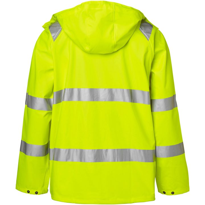 Overdel Regnjakke Hi-Vis Hi-Vis Gul Top Swede XS – billede 3